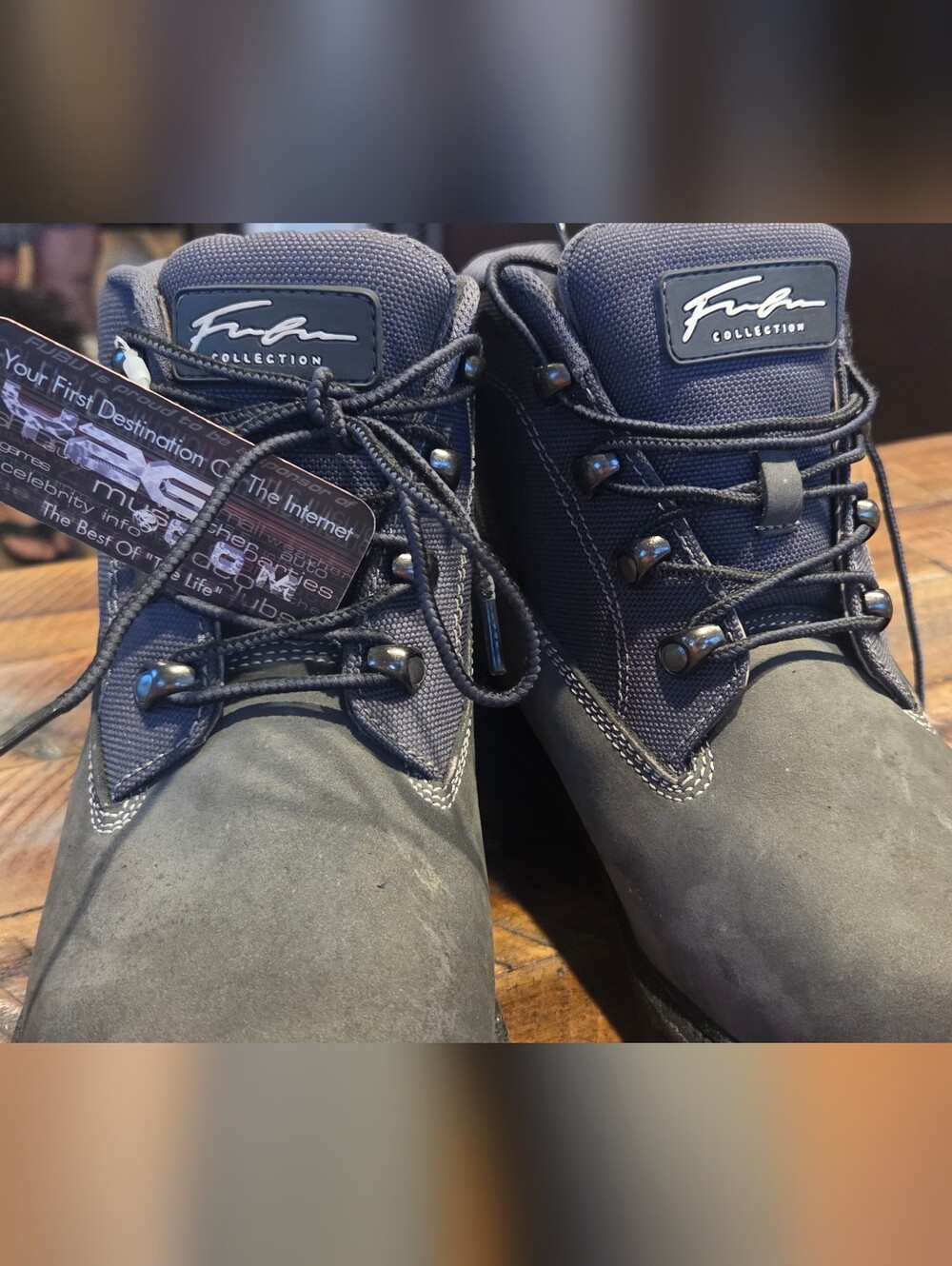 Vintage FUBU Collection Rugged Ankle Boots
